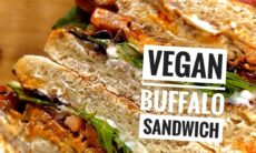 Buffalo Oyster Mushroom Sandwich