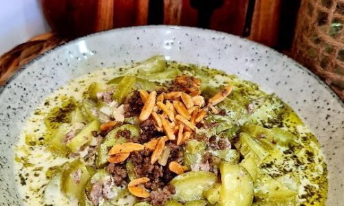 Cheat Kussa In Yogurt Sauce