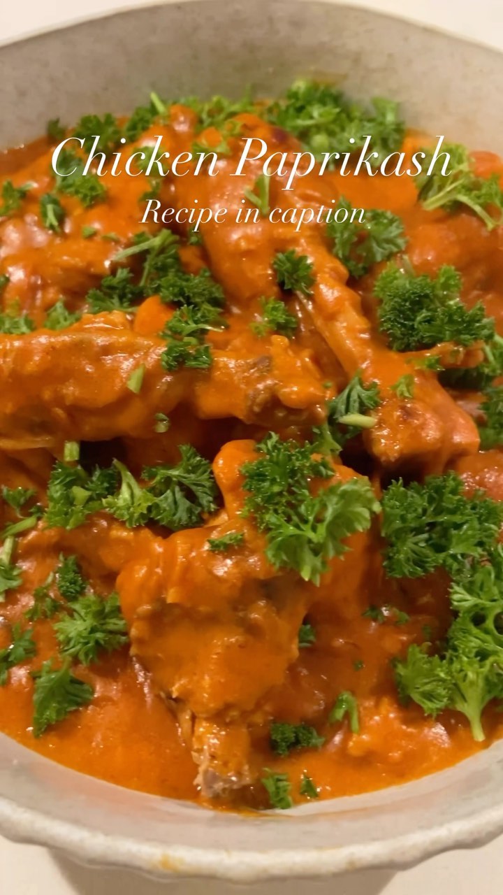 Chicken Paprikash