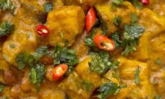 Creamy Almond Eggplant Curry