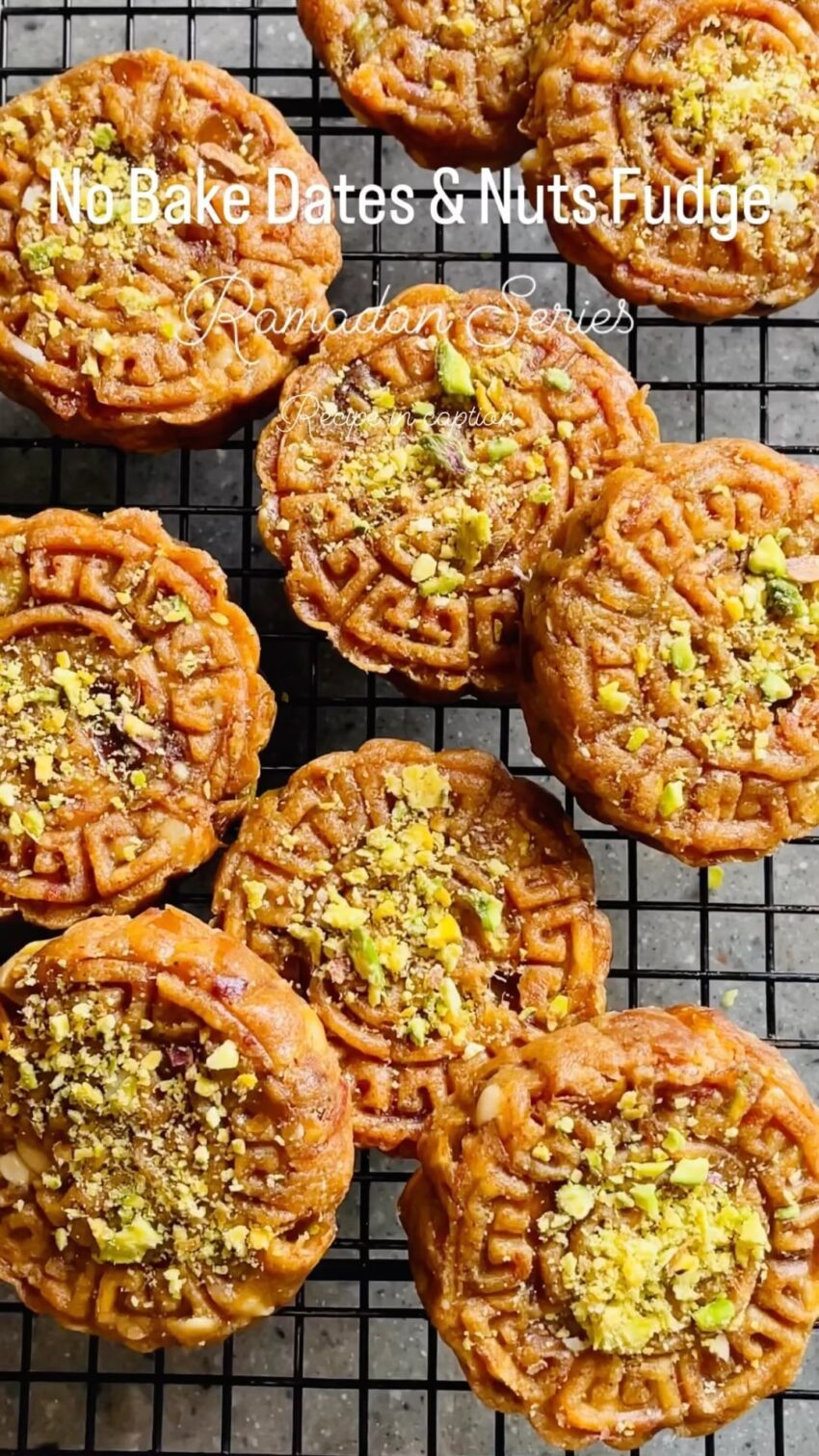 Date And Nuts Barfi