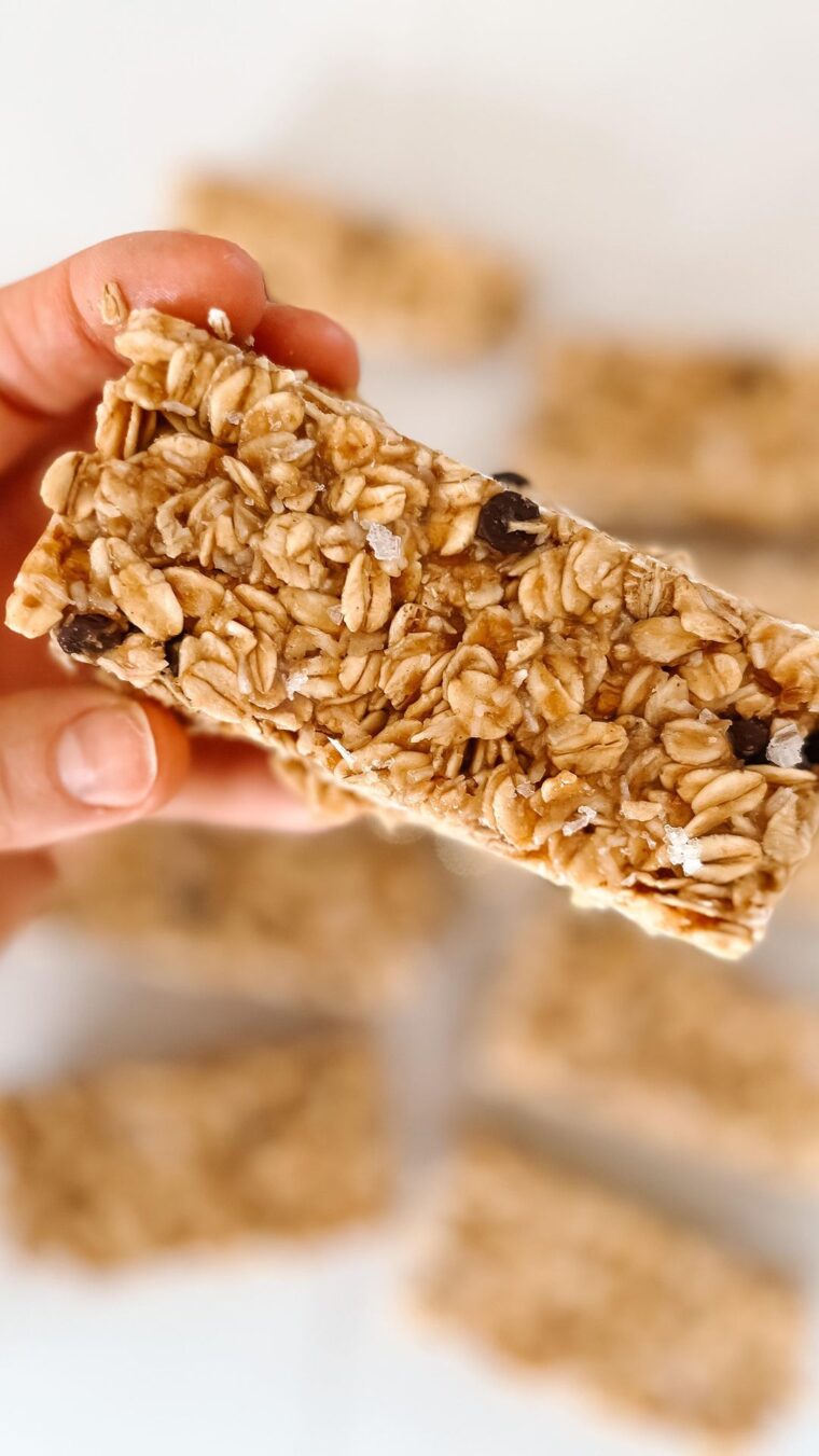 No-bake Homemade Granola Bars