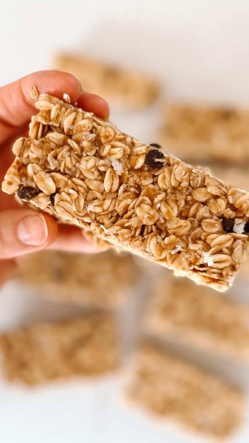 No-bake Homemade Granola Bars