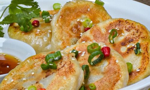 Pan Fried Chinese Beef Buns