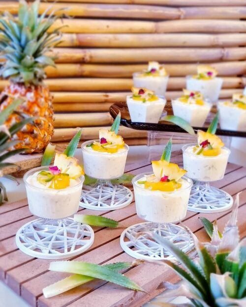 Pineapple layered dessert