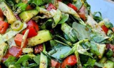 Purslane Fattoush Salad
