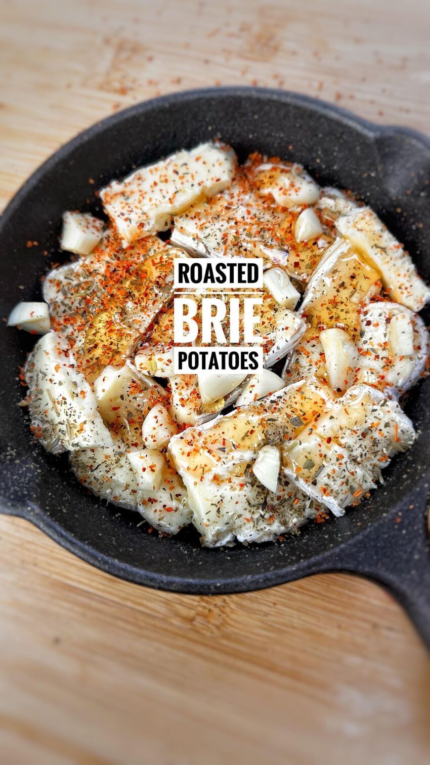 Roasted Brie Potatoes