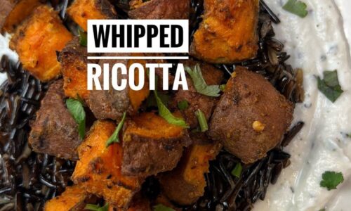 Whipped Ricotta - Snacks & Sweets Recipes dari Rice