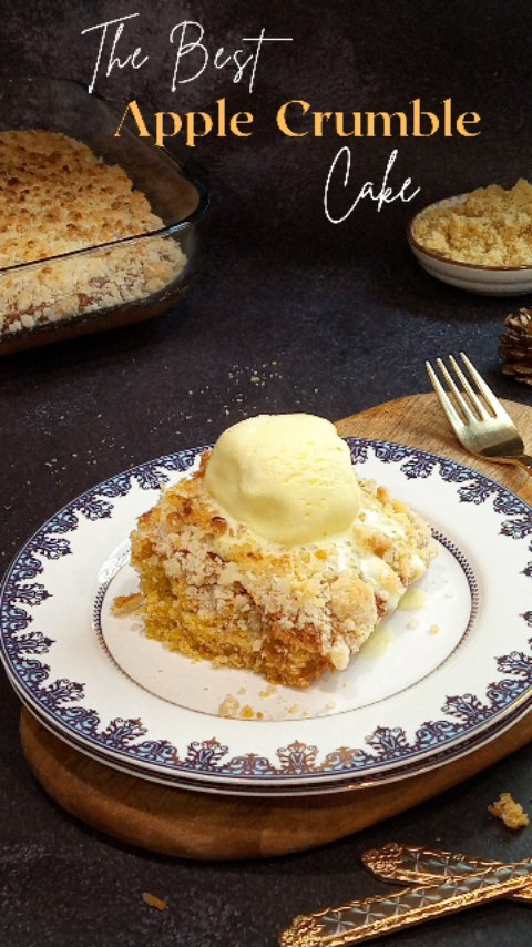 Apple Crumble Cake
