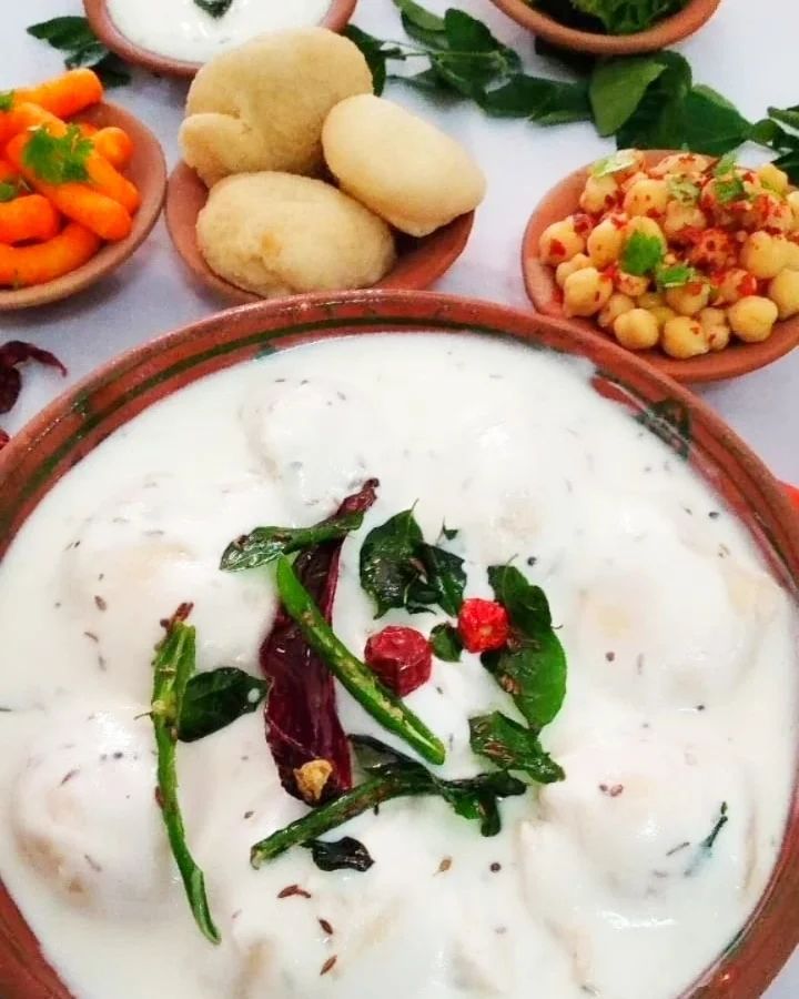 Baisan Ki Phulki / Gram Flour Dumplings