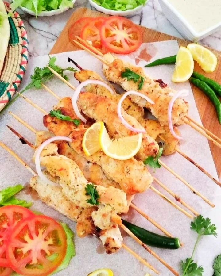 Chicken Malai Boti