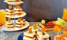 Cream Cheese & Polony Cold Sandwiches