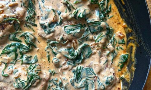 Creamy Chipotle Salmon - Main Dishes dari Spinach