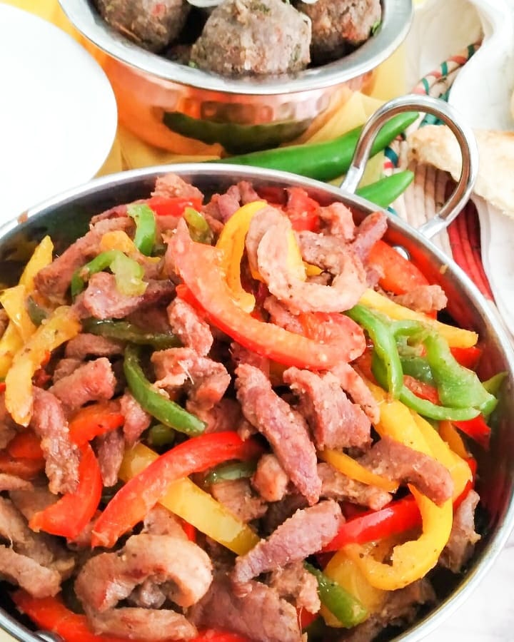Fried Beef With Bell Peppers