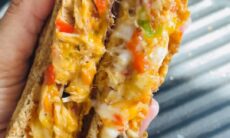 Grilled Pizza Sandwiches