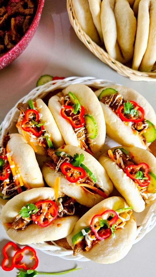 Peri Peri Steak Bao Buns