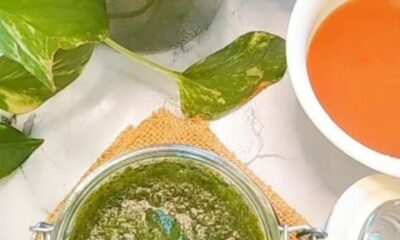 Spicy Hari Chutney