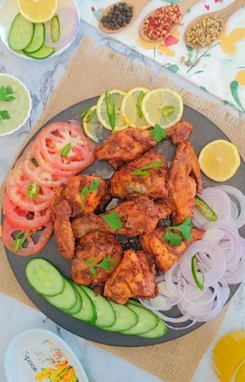 Tandoori Chicken Without Oven