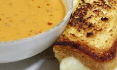 Grilled Cheese Sandwich & Roasted Tomato Soup