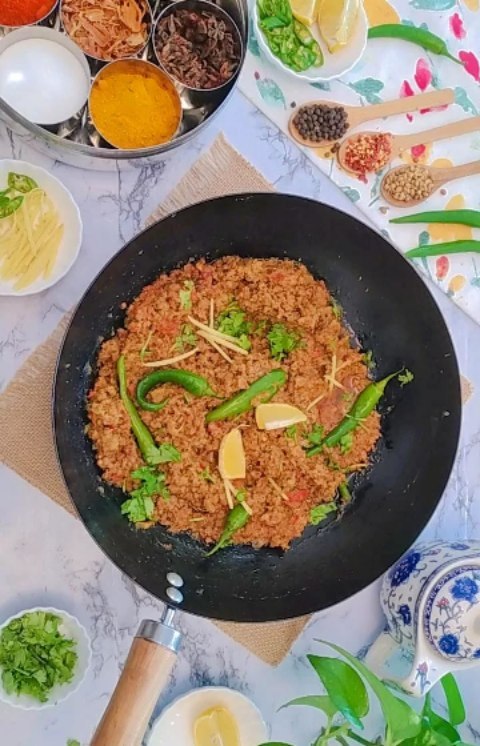 Bhuna Karahi Qeema
