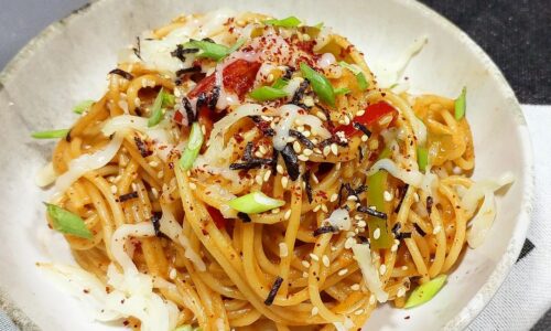 Cheesy Creamy Gochujang Pasta