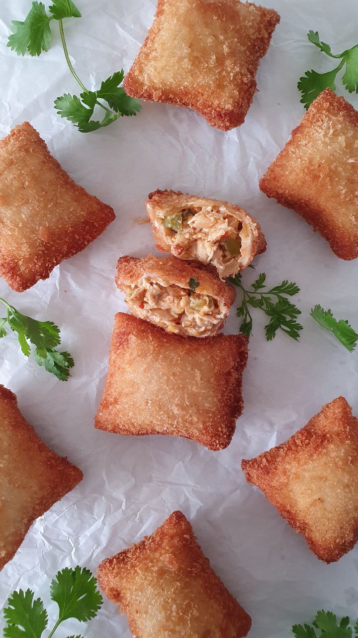 Chicken Bread Squares