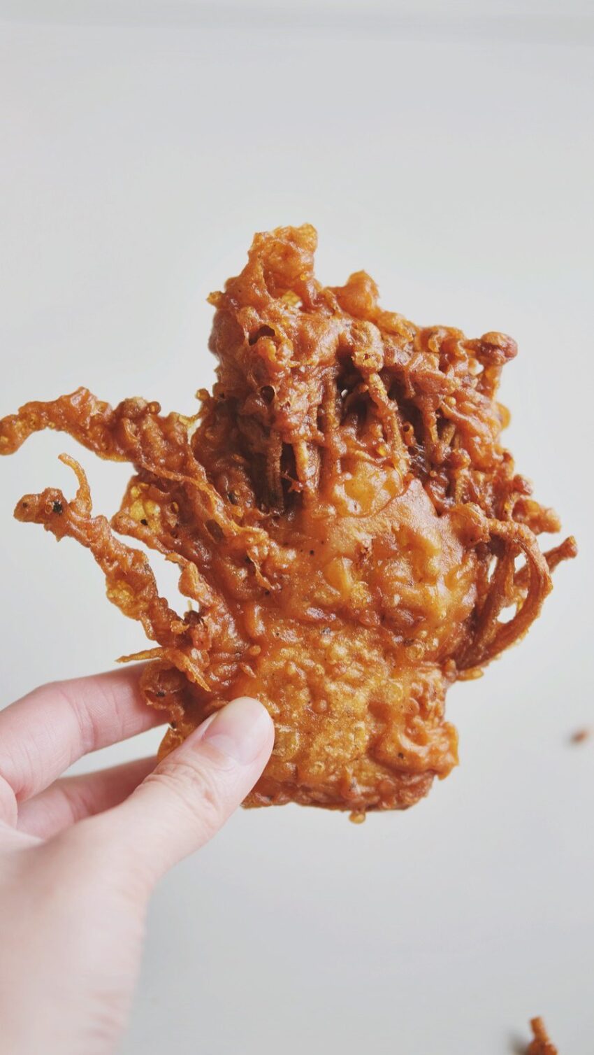 Crispy Fried Enoki Mushroom