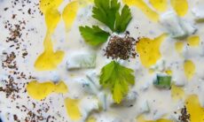 Cucumber Garlic Yogurt