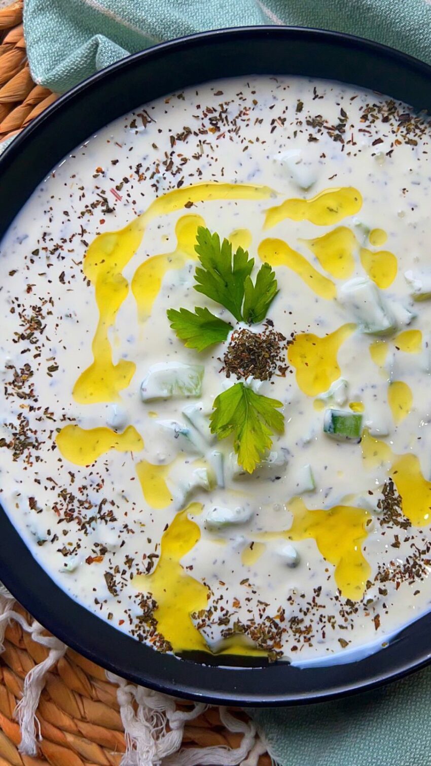 Cucumber Garlic Yogurt