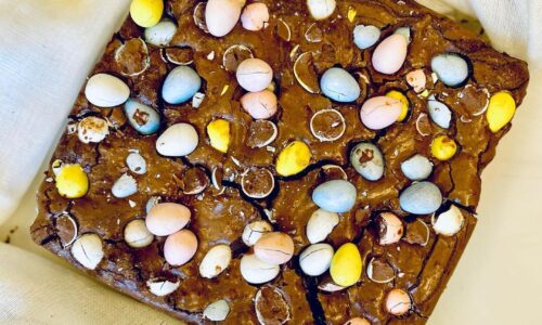 Easter Egg Brownies