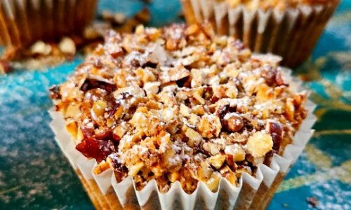 Gluten Free Breakfast Bran Muffins With A Crunchy Topping - Snacks & Sweets Recipes dari Oat