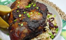 Jamaican Jerk Chicken With Rice & Peas