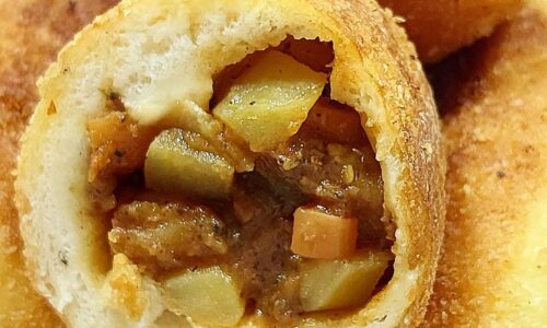 Karē Pan (Japanese Curry Bread) - Main Dishes Recipes dari Milk