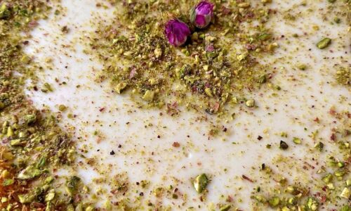 Kunafa Cream Cake