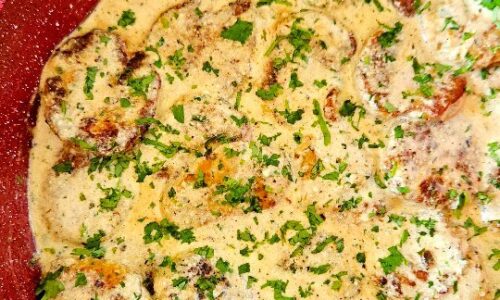 Lemon Butter Kebabs