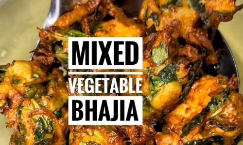 Mixed Vegetables Bhajia