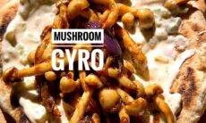 Mushroom Vegan Gyro