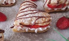 Strawberry Cream Puffs