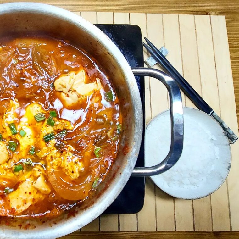 Sundubu Jjigae (Spicy Korean Soft Tofu Stew)