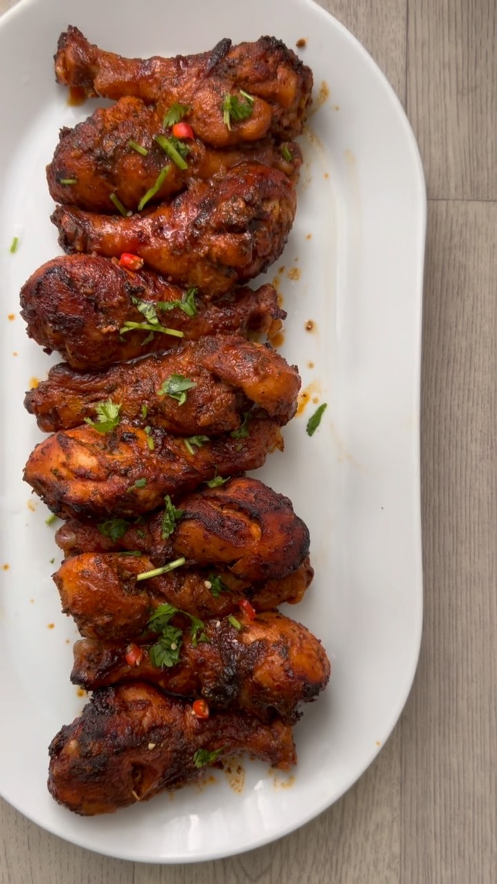 Sweet Chilli And Mint Drumsticks