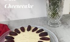 Vanilla Date Cheesecake