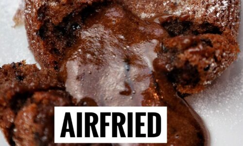 Airfried Lava Cake - Snacks & Sweets dari Chocolate
