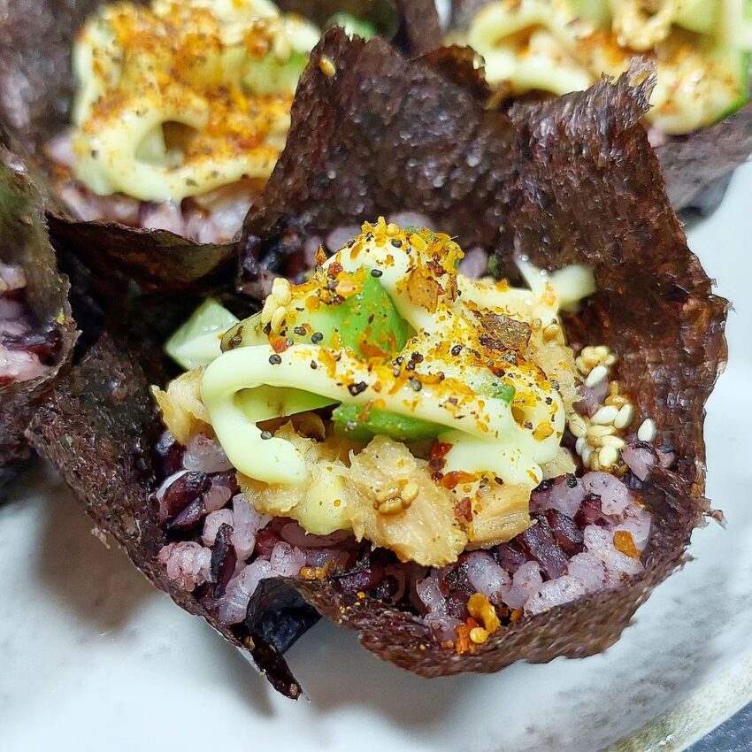 Baked Sushi Cups