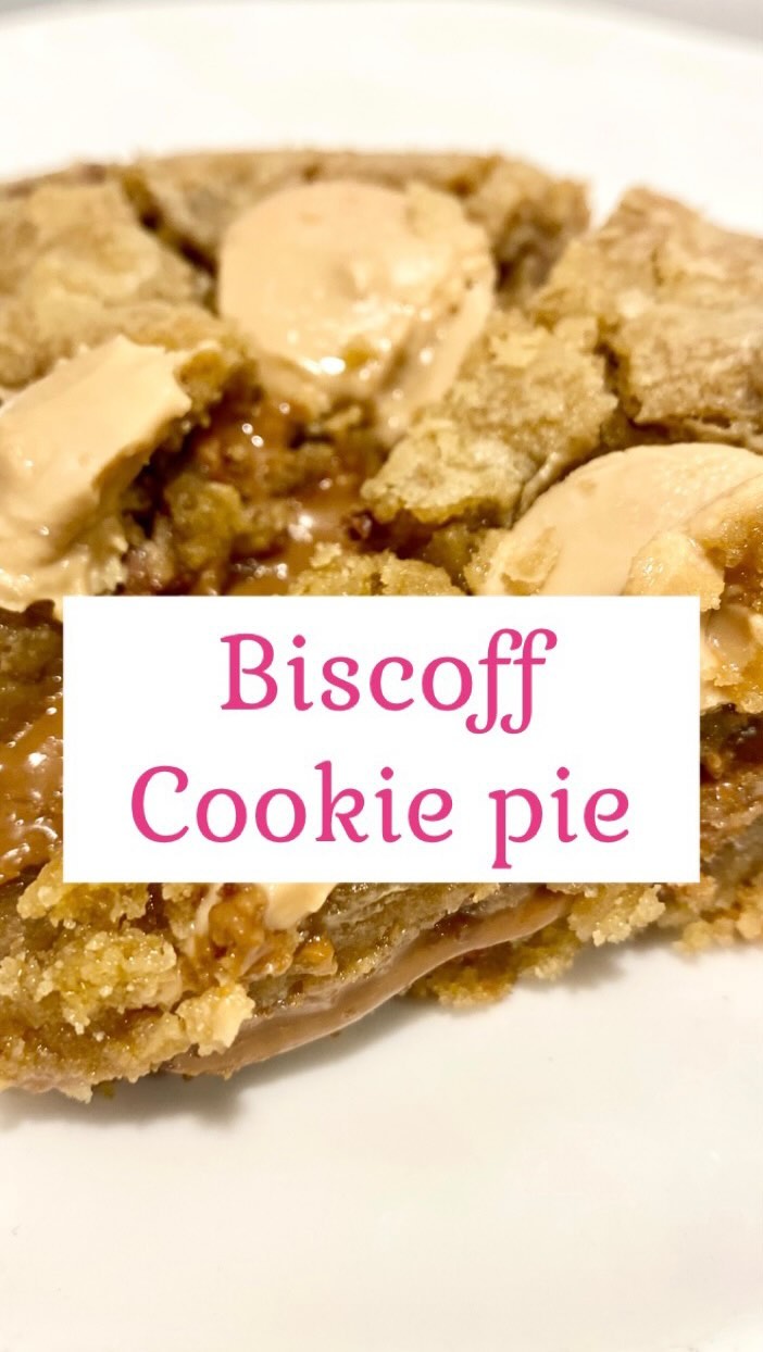 Biscoff Cookie Pie