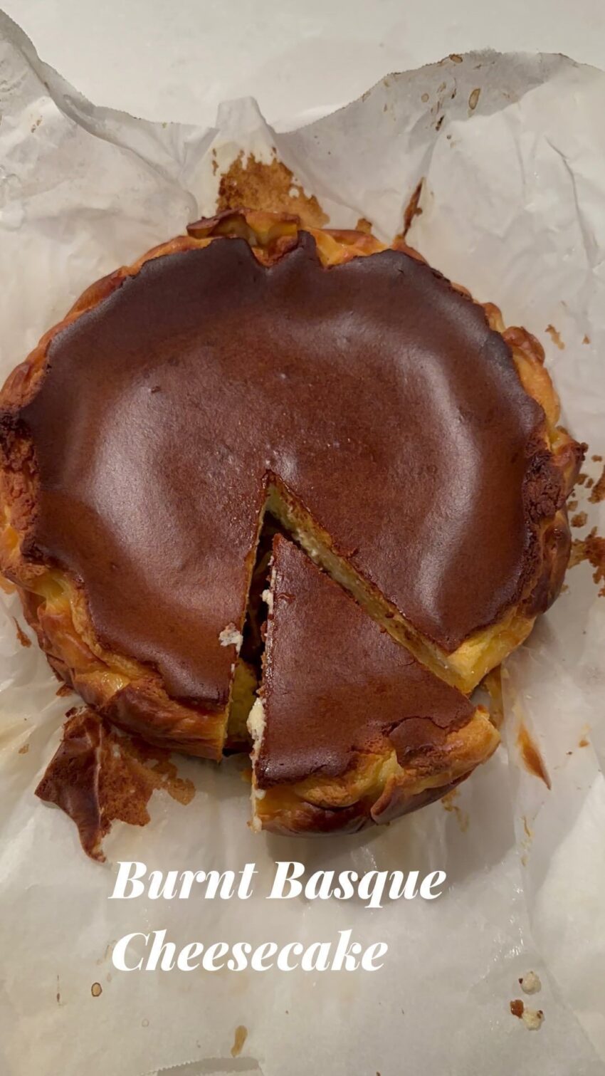 Burnt Basque Cheesecake