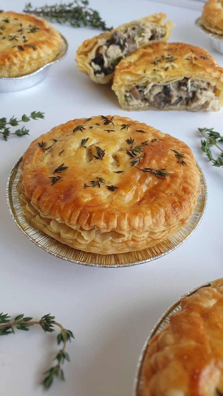 Chicken & Mushroom Pies