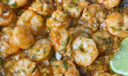 Chilli And Lime Butter Prawns