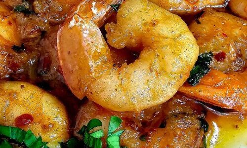 Garlic Butter Prawns