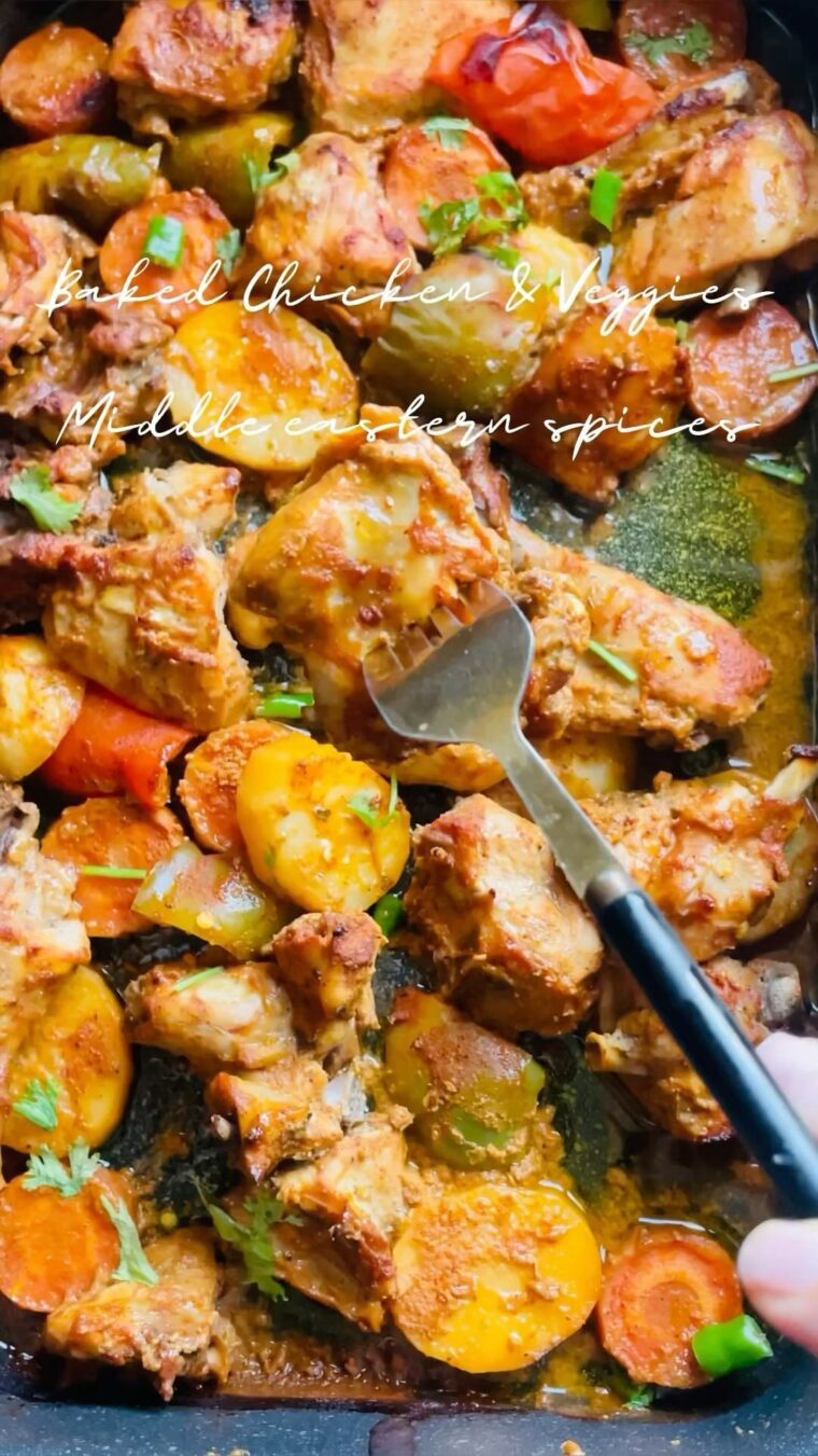 Baked Chicken And Veggies