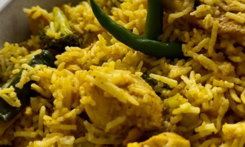 Masala Chicken Fried Rice